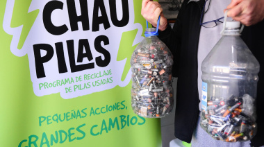 Promueven en La Plata el reciclaje de pilas y aceite vegetal
