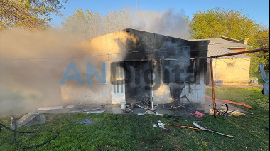 Tragedia: Un abuelo muerto y 23 hospitalizados en el incendio de un geriátrico en Junín