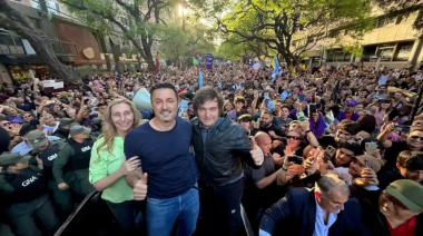 Milei visita Mendoza entre apoyos, protestas y un fuerte operativo de seguridad