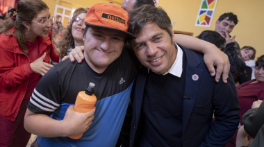 Kicillof abogó por un “Estado haciéndose cargo de incluir a todos”