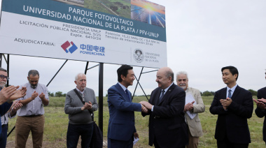 La UNLP ya construye su Parque Solar