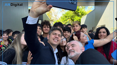 Kicillof y Poletti participaron de un encuentro cultural y literario