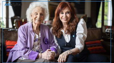Cristina saludó a Estela de Carlotto por sus 95 años: “Una imprescindible”