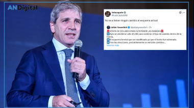 A cuatro días de las elecciones, Caputo dijo que no modificará el esquema de bandas