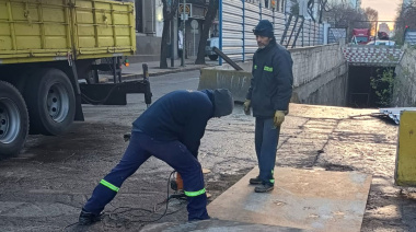 Culminó la reducción de obradores en desuso del tren Sarmiento