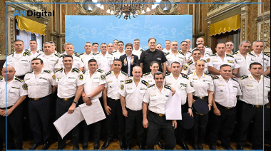 Se formalizó el ascenso de los nuevos oficiales de la Policía bonaerense