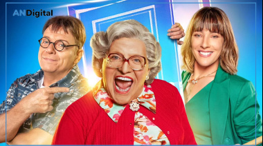 “Papá por siempre”: Campi le pone el cuerpo a un clásico del cine de los 90