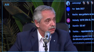 Reapareció Alberto y tomó partido en la interna peronista