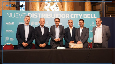 Nuevo distribuidor de la autopista en City Bell: Alak encabezó la apertura de sobres