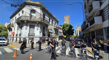 Desalojaron en Once un edificio tomado hace seis años por cartoneros