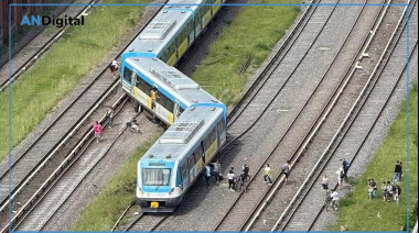 Descarriló una formación de la Línea Sarmiento: Hay al menos 20 heridos