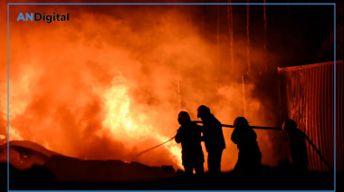 Máxima tensión por incendio y múltiples explosiones en el Polo Industrial de Ezeiza