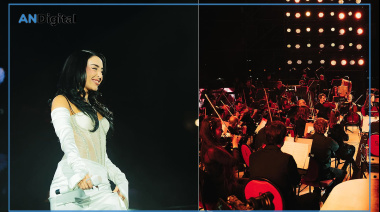 Nicki Nicole sinfónica en el Teatro Colón