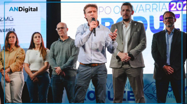 Wesner y Cuattromo inauguraron la expo Olavarría Produce