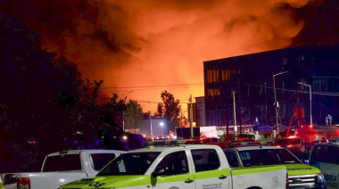 Preocupa la reactivación del incendio en el Polo Industrial de Ezeiza