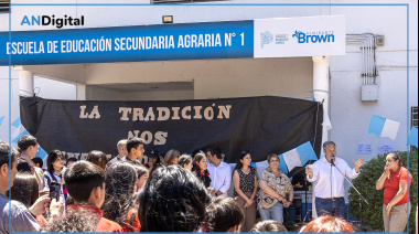 Cascallares anunció plan integral de obras para la Escuela Agraria de Glew