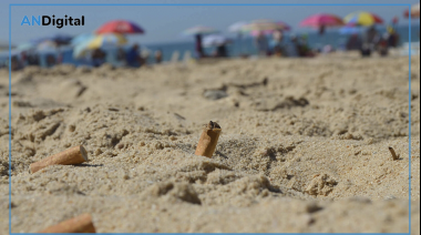 A partir de diciembre, Mar del Plata aplicará multas por fumar en la playa