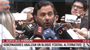 Gobernadores peronistas se desmarcan y arman un bloque propio con vocación de “diálogo”