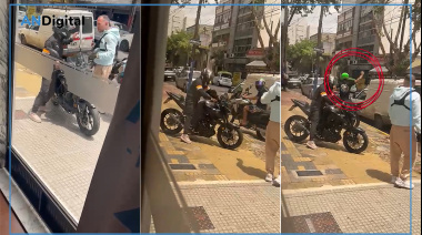 Violentísimo robo motochorro en Lanús: Se llevaron una moto a los tiros y a plena luz del día