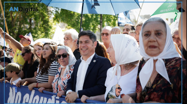 Kicillof participó de la ronda de las Madres de Plaza de Mayo por Hebe de Bonafini