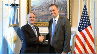 Sociedad con EE UU: Adorni recibió al embajador Lamelas