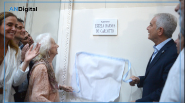 El auditorio del Pasaje Dardo Rocha fue nombrado “Estela Barnes de Carotto”