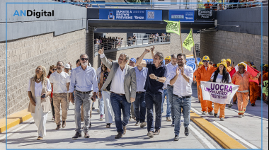 Se habilitó el nuevo paso bajo nivel de Rafael Calzada