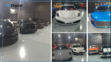 Desde Ferrari hasta Porsche: Secuestran 45 autos de lujo en la mansión atribuida a Chiqui Tapia