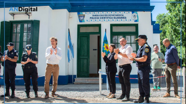 Olavarría: Wesner inauguró sede de la Subdelegación de Policía Científica