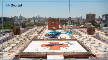 El Garrahan volvió a utilizar su helipuerto en un traslado sanitario