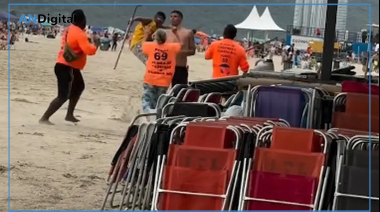 Un turista argentino terminó a las piñas con vendedores de choclos en una playa de Brasil