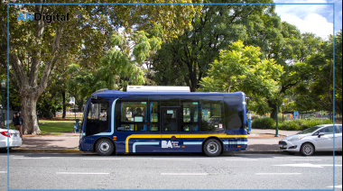 El bus eléctrico extendió su recorrido y ahora llega hasta Retiro