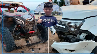 Empeoró la salud del nene herido en un choque en la Frontera de Pinamar