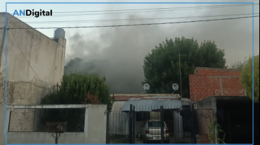 Trágico incendio en Los Hornos: murieron dos nenas y una mujer