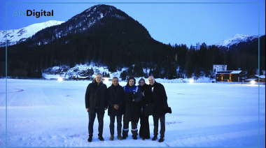 Milei ya está en Davos para participar del Foro Económico mundial