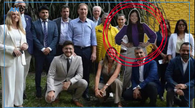 Papelón: LLA reemplazó a una senadora por un holograma durante la visita de Santilli a Salta