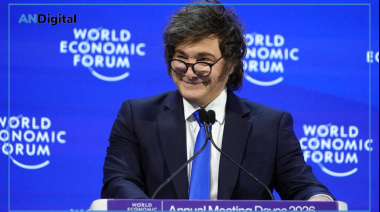 Según Guzmán, “lo que diga Milei en Davos no le importa a nadie”