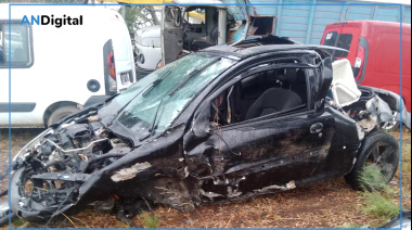 La Plata: prófugo quiso escapar a toda velocidad de la policía, chocó y murió