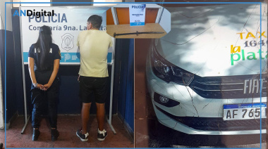 La Plata: con un posacaña rompió un taxi y amenazó de muerte al chofer