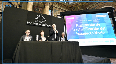 Se habilitó el Acueducto Norte, garantía de agua potable para más de 30 mil platenses