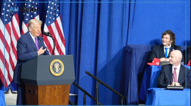 Milei llevó a Washigton su mensaje de alineamiento irrestricto a Trump