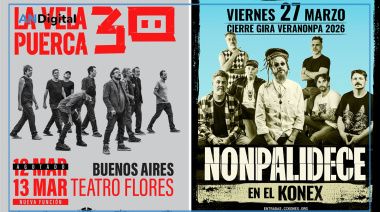 Marzo caliente: nuevas fechas para La Vela y Nonpa en Buenos Aires