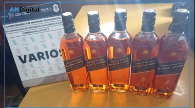 Menor aprehendida en el mayorista Nini: se llevaba sin pagar cinco botellas de whisky