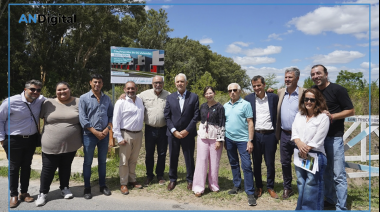 Alak y Batakis dieron inicio a las obras viales para acompañar la construcción de 66 viviendas