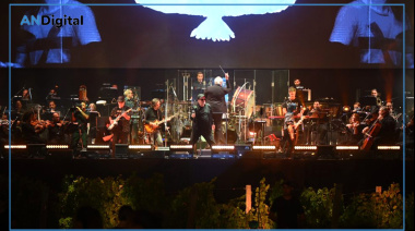 Sobre tres hectáreas de Malbec, Las Pelotas brilló junto a la Filármonica