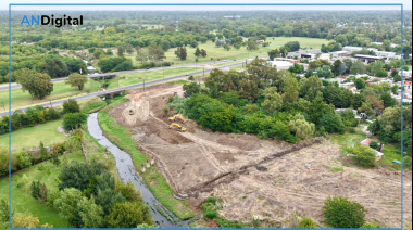 Comenzó la obra del nuevo distribuidor de tránsito en City Bell