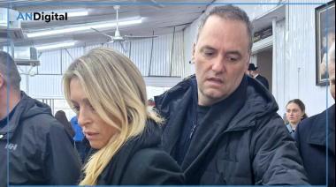 Piden explicaciones por la presencia de la mujer de Adorni en la gira de Milei