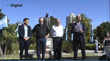 La Plata: Alak encabezó el homenaje a Raúl Alfonsín a 99 años de su nacimiento