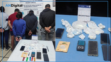 Desbaratan búnker de preparación y venta de cocaína en City Bell