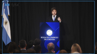 Milei en Córdoba: “Tarde o temprano se va a acelerar el crecimiento y va a caer la inflación”